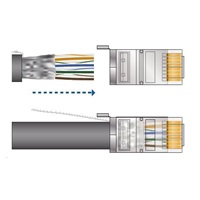 UBNT TOUGHCable Carrier [Level 2, SFTP kabel, drát, outdoor, CAT5e, 24AWG, 305m] - poškozený obal