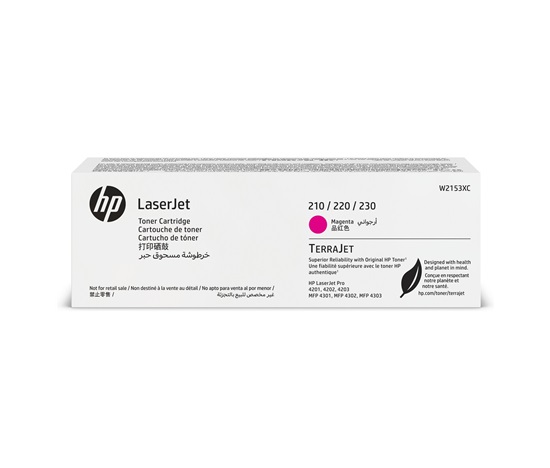 HP W2153XC Magenta Original Contract LaserJet Toner Cartridge (5,500 pages)