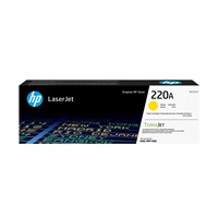 HP 220A Yellow Original LaserJet Toner Cartridge (1,800 pages)