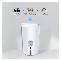 TP-Link Deco X50-5G (1-pack) WiFi6 Mesh (AX3000,2,4GHz/5GHz,1x2,5GbELAN/WAN,2xGbELAN/WAN,4G LTE,5G,+1xnanoSIM)
