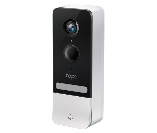 TP-Link Tapo D230S1 Chytrý video zvonek Tapo T230S1 1xTapo D230, 1xTapo H200 (5MP, 2K, WiFi, IR 8m, 1xGbE, microSD)