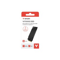 VERBATIM SSD Vi7000G Internal PCIe NVMe M.2 SSD 1TB , W 5500/ R 7400MB/s