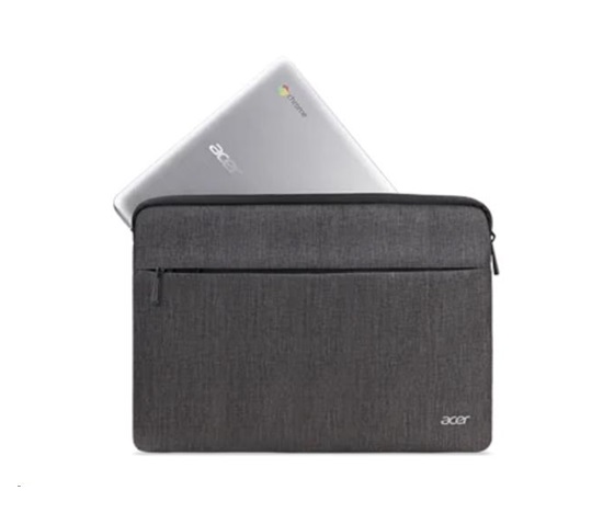 ACER Protective Sleeve 15.6" - Dual Tone temně šedá s přední kapsou