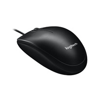 Logitech Mouse M100, black