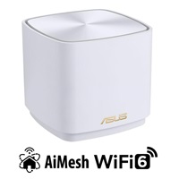 ASUS ZenWiFi XD4 Plus 1-pack white Wireless AX1800 Dual-band Mesh WiFi 6 System