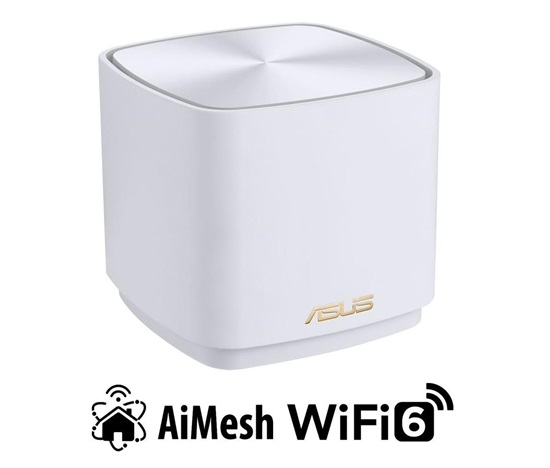 ASUS ZenWiFi XD4 Plus 1-pack white Wireless AX1800 Dual-band Mesh WiFi 6 System