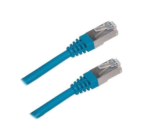 XtendLan patch kabel Cat6, FTP - 0,5m, modrý (prodej po 10 ks)