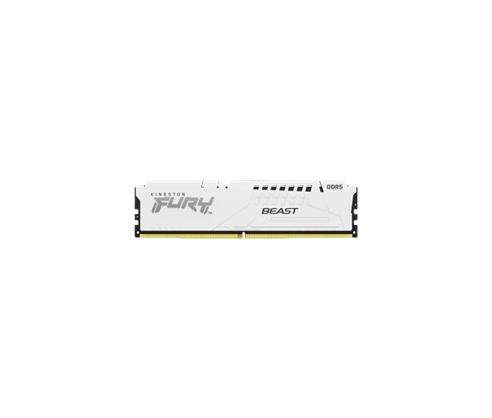 KINGSTON DIMM DDR5 16GB 5200MT/s CL36 FURY Beast Bílá EXPO