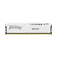 KINGSTON DIMM DDR5 32GB 5200MT/s CL40 FURY Beast Bílá XMP