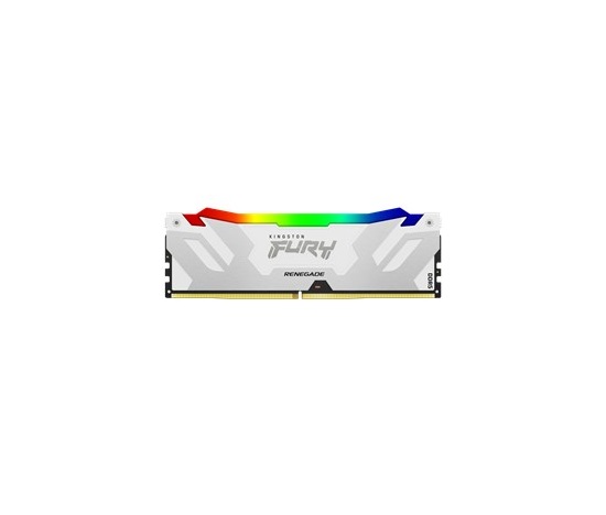 KINGSTON DIMM DDR5 32GB (Kit of 2) 6400MT/s CL32 FURY Renegade Bílá RGB XMP