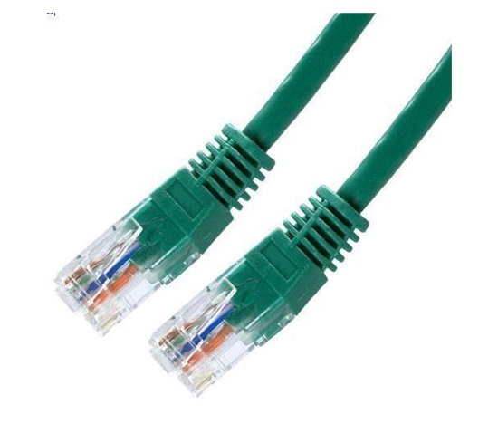 XtendLan patch kabel Cat6, UTP - 0,5m, zelený (prodej po 10 ks)