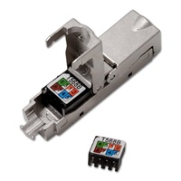 Spojka vodotěsná STP RJ45, Cat5E, Cat6, Cat6A, krytí IP68