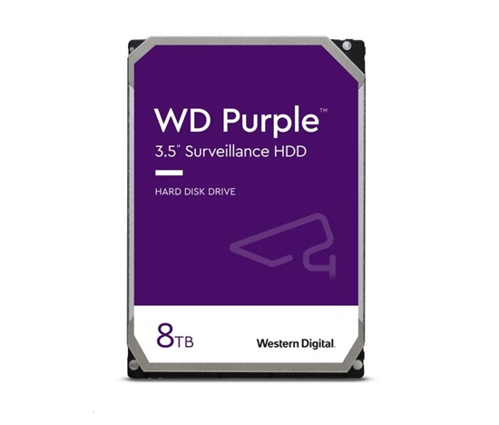 BAZAR - WD PURPLE WD84PURZ 8TB SATA/600 128MB cache, Low Noise, 180MB/s, CMR