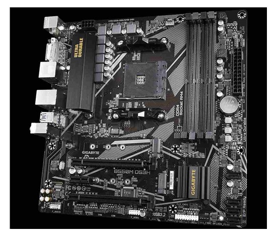BAZAR - GIGABYTE MB Sc AM4 B550M DS3H, AMD B550M, 4 x DDR4, HDMI - Po opravě (Bez příšlušenství)