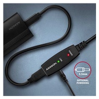 AXAGON ADR-215, USB 2.0 A-M -> A-F aktywny przedłużający / repeater kabel, 15m