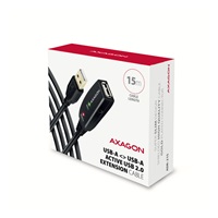 AXAGON ADR-215, USB 2.0 A-M -> A-F aktywny przedłużający / repeater kabel, 15m