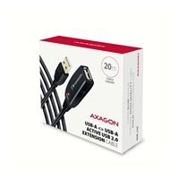 AXAGON ADR-220, USB 2.0 A-M -> A-F aktywny przedłużający / repeater kabel, 20m
