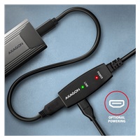 AXAGON ADR-305, USB 3.2 Gen 1 A-M -> A-F aktywny przedłużający / repeater kabel, 5m