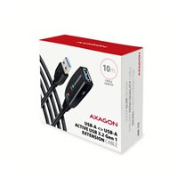 AXAGON ADR-310, USB 3.2 Gen 1 A-M -> A-F aktywny przedłużający / repeater kabel, 10m