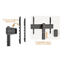 Podstava na televizi Fiber Mounts FM05