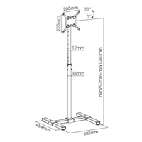 Stojan na Tv monitor Fiber Mounts FM11