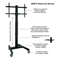 Tv stojan OMB Professional Spring