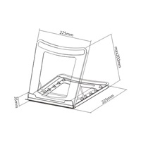 Držák na laptop notebook Fiber Mounts LapTop1