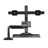 Držák na 2 monitory a klávesnici NB FC24-2A-B