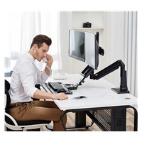 Držák na 2 monitory a klávesnici NB FC24-2A-B