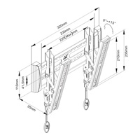 Držák Tv sklopný NB C1T