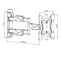 Držák LED LCD televize Fiber Mounts M7C42