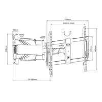 Držák LED LCD Tv Fiber Mounts M8C33