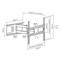 Držák televize Fiber Mounts FM129