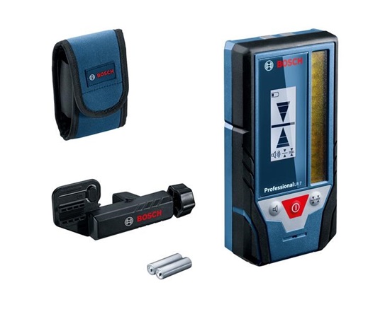 BOSCH LR 7, přijímač laserového paprsku, 2x 1,5 V LR6 (AA), IP 54