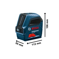BOSCH GLL 2-10, čárový laser, dosah 10 m
