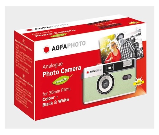 AgfaPhoto REUSABLE CAMERA 35MM GREEN