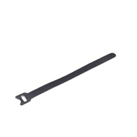 C-Tech CABLEXPERT stahovací pásky na suchý zip, 210mm, černé, 100ks v balení