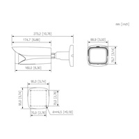 Dahua IPC-HFW5241E-ZE-0560-S3, IP kamera, 2Mpx, Bullet, 1/2.8" CMOS, objektiv 5-60 mm, IR<60, IP67, IK10