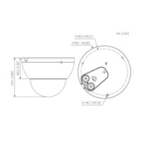 Dahua IPC-HDBW5541E-ZE-27135-DC12AC24V-S3, IP kamera, 5Mpx, Dome, 1/2.7" CMOS, objektiv 2.7-13.5 mm, IR<40, IP67, IK10