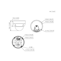 Dahua IPC-HDBW5842H-ZHE-2712F-DC12AC24V-ATC-S3, IP kamera, 8Mpx, Dome, 1/1.8" CMOS, 2.7-12 mm, IR<40, IP67, IK10
