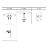 Dahua IPC-HDW5842T-ZE-2712-S3, IP kamera, 8Mpx, Eyeball, 1/1.8" CMOS, objektiv 2.7-12 mm, IR<40, IP67