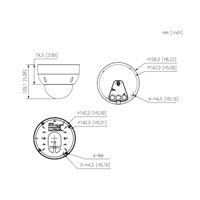 Dahua IPC-HDBW5842H-ZHE-0832-DC12AC24V-S3, IP kamera, 8Mpx, Dome, 1/1.8" CMOS, objektiv 8-32 mm, IR<40, IP67, IK10