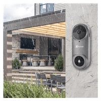 Ezviz  DB2  Pro 2K+ (CS-DB2-A0-2C5WPBR) - baterií napájený vstupní wi-fi videozvonek - šedý