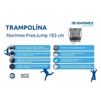 Marimex Trampolína bezpružinová Free Jump183 cm