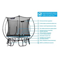 Marimex Trampolína bezpružinová Free Jump 244 cm