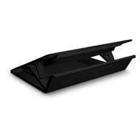 CONNECT IT FrostBlast chladící podložka pod notebook s modrým podsvícením, ČERNÁ