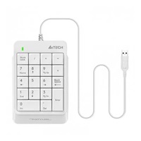 A4tech FSTYLER FK13P numerická klávesnice, USB bílá