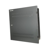 XtendLan 19" rozvaděč do zdi 2U+4U 530x130, perforované dveře, šedý