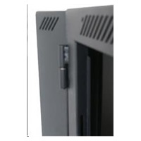 XtendLan 19" dvoudílný nástěnný rozvaděč 9U 600x550, nosnost 60 kg, plné dveře, svařovaný,černý