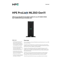 HPE PL ML350g11 4410Y (2.0G/12C) 1x32G (P43328) VROC 4-12LFF 4p1G 1x1000W